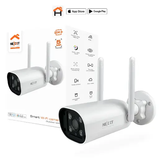 [NHC-OF10] Cámara WIFI Nexxt para exterior de 5MP RJ45